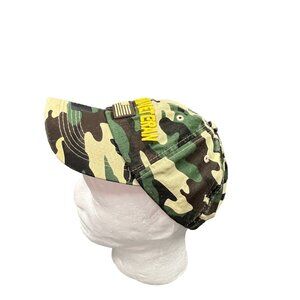 Vietnam Veteran Camo Hat USA Flag Patch Embroidered Adjustable Strap Black Hawk
